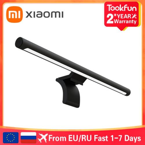 Xiaomi Mijia Display Hanging Lamp Ra90 Wireless Control USB Supply Adjustable Brightness Magnetic Rotation Foldable Table Lamp