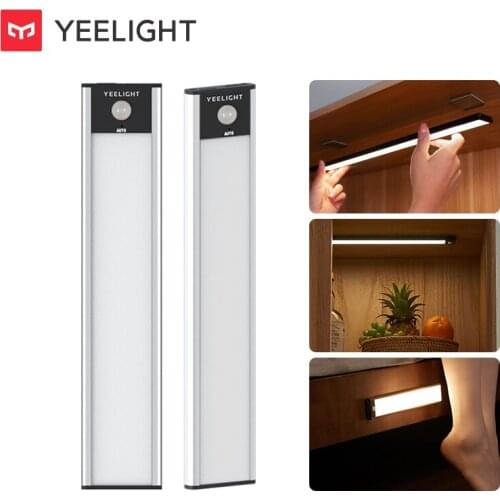 YEELIGHT Motion Sensor Closet Light Bar A20 A40 Rechargeable Smart Induction Wardrobe Cabinet Corridor 2700K Warm LED Night Lamp