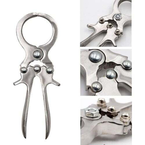 Pig Sheep Castration Clamp Castration Tool Cow Stainless Steel Without Blood Castration Forceps Veterinary Special Tools
