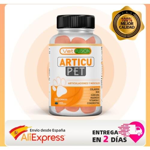 Anti inflammatory for pet dogs or cats | Collagen + Turmeric + chondroitin | Removes the grief and inflammation thy mascot | 50U