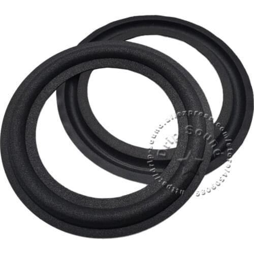 2pcs 4.5" inch 116mm Speaker Foam Edge Subwoofer Surround Circle Repair Parts #Type-E