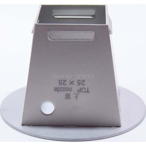 25mm x 25mm Upper wind Tsui Bga Hot Air Nozzle For Honton Zhuomao SCOTLE-IR360 SCOTLE-HR6000 SCOTLE-HR460 SCOTLE-HR460C Station
