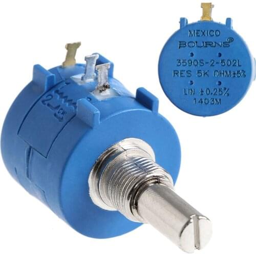3590S-2-502L 5K Ohm Precision Multiturn Potentiometer Resistor Adjustable New