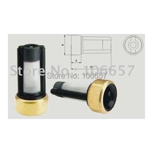 Free shipping Hot sale universal fuel injector filter basket filter for fuel injector 6*3*12mm