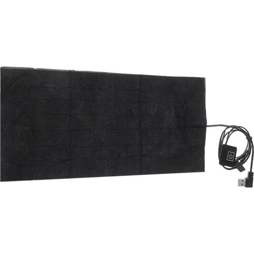 Electric Heater Pad Waist Abdomen Feet Cushion Winter Warm Electric Carbon Fiber Heating Mat Dog Cat Warmer 3 Mode 8W USB