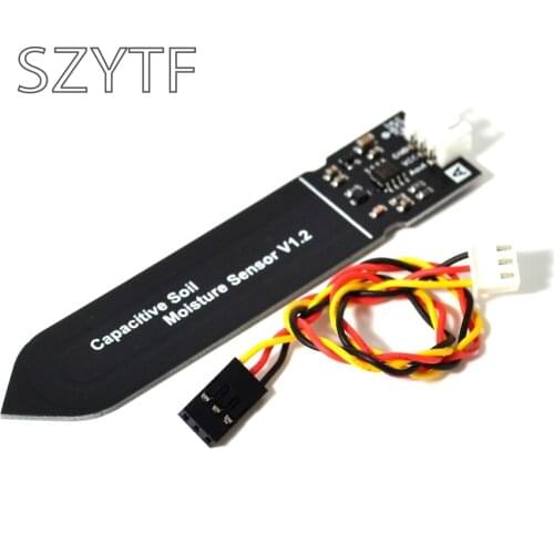 10pcs Capacitive soil moisture sensor not easy to corrode wide voltage wire for arduino