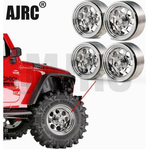 1.9 inch metal wheel G08 Tomb Raider Retro Jeep plated wheel 1/10 simulation climbing car SCX10 AXIAL TRX-4 TRX-6 RC4WD D90 D110