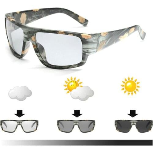 Mens Photochromic Multifocal Reading Glasses Progressive Bifocal Protect Presbyopic Glasses sports Men Women FML