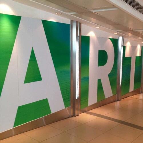 Mass customization stickers High quality vinyl pvc wall sticker pvc wall poster printing DZ-0020