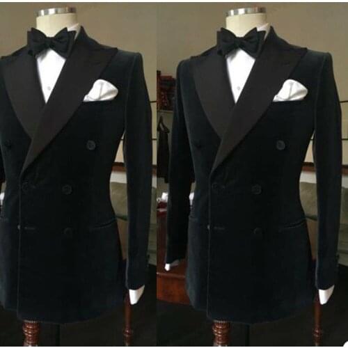 Suit Jacket 2021 New Design Solid Blazer Mens Streetwear Skinny Fashion Thick Cocktail Party Male Outfit