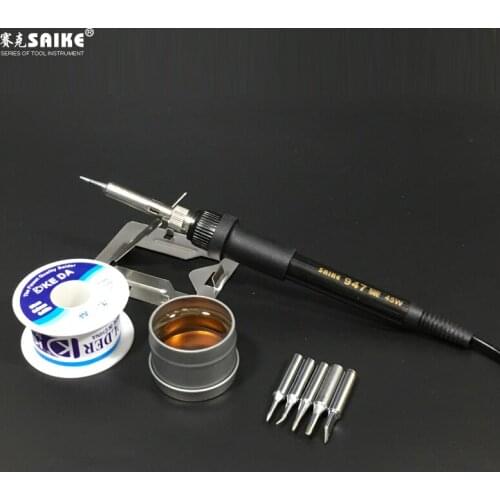 SAIKE 947 45W Heat soldering iron Electric soldering iron Welding Soldering 220V