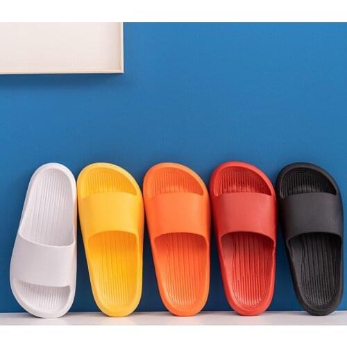 2021 new summer sandals and slippers household non-slip indoor and outdoor thickened men and women couple slippers