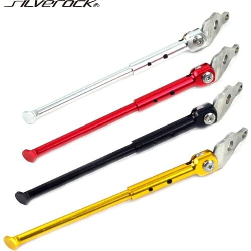 Silverock Alloy Bike Kickstand 16" 349 Parking Stand for Brompton Pikes 3sixty Trifold Rear Axle Kick Stand Side Standaard