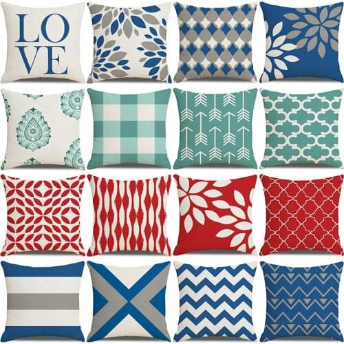 Modern Nordic style geometric design art pillowcase pillowcase cushion cover home decoration