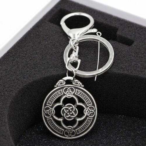 Viking Celtic Vinkings RUNE Large Celttic Knot Love Viking Norse Rune Wiccan Pagan Asatru Keychain