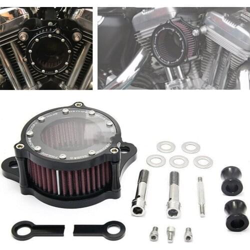 Motorcycle Air Filter Air Cleaner Intake System Kit For Harley Sportster XL883 XL1200 Iron 883 48 72 Seventy-Two 1991-2021