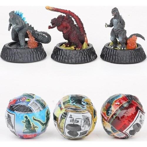 Japan Bandai Godzilla vs KongPVC8CM Capsule Egg Blind Box Educational Toy Decoration Toy Model Hand-made Childrens Doll Gift