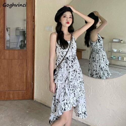 Dresses Women Cascading Ruffle Design Vestido Mujer Elegant Spaghetti Strap Square Collar Ulzzang Fashion Summer Classy Vintage