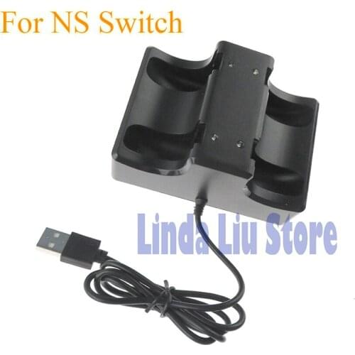 12pcs 4 In 1 Charger Stand Charging Dock Station USB LED Indicator FOR Nintend switch FOR Nintend Switch Charger