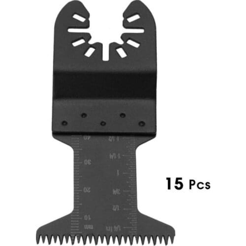 15pcs Standard Oscillating Multifunctional s Big Teeth Power Tool Cutters