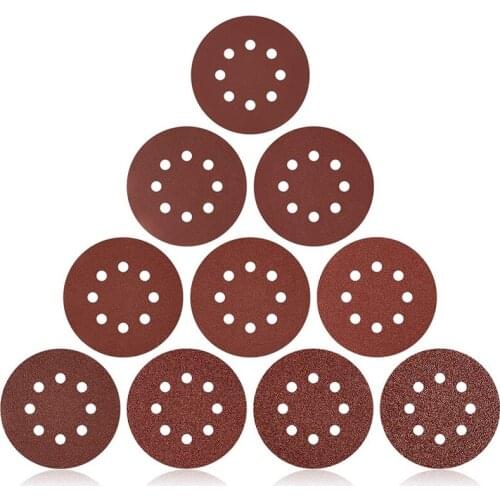 160PCS Sanding Discs, 5-Inch Hook and Loop Sandpaper Sand Paper for Random Orbital Sander