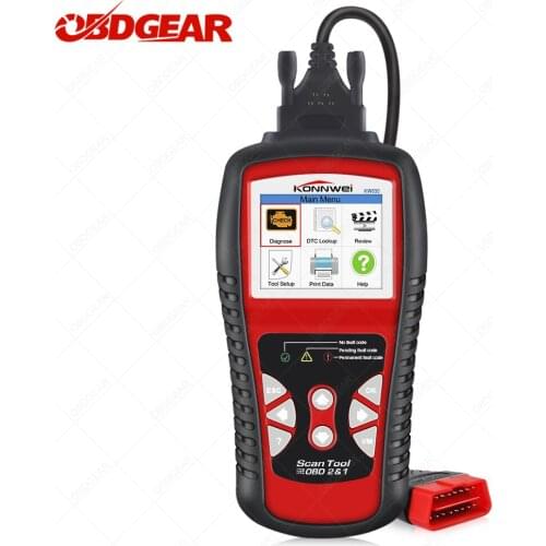 KONNWEI KW830 OBD2 Automotive Scanner Tools Fault Error Code Reader Car Engine Diagnostic Tools Battery /Oxygen Sensor Test