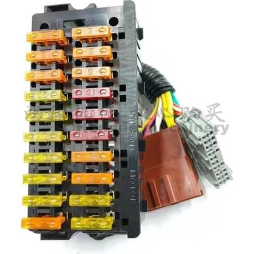 Free Shipping Fuse Box for Sumitomo SH120 200A1 A2 A3 A5 Fuse Plug Circuit Wire Cable Excavator Parts