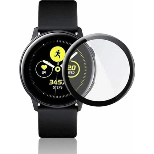 Black Screen Protector For Samsung Galaxy Active 40mm Smart Watch Screen Protective Film For Samsung Galaxy Active 2 40 44mm