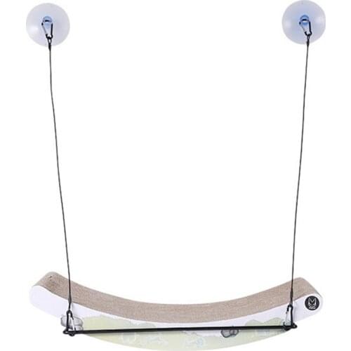 Cat Sunbathing Hammock Large Suction Cup Wooden Hanging Beds Glass Window Suction Cup Hammock Cat Scratcher