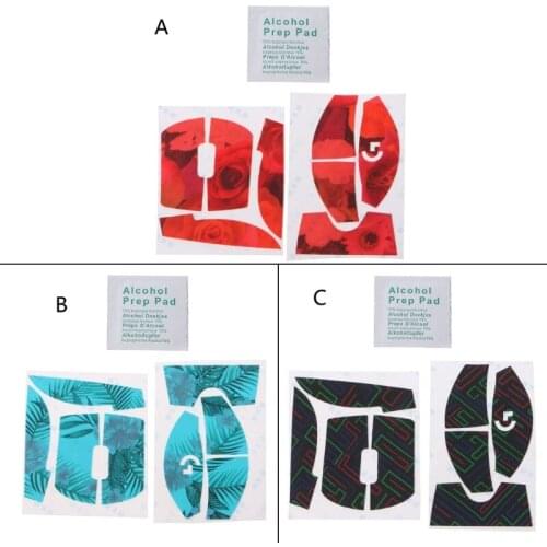 Colored Handmade Non Slip Suck Sweat Mouse Skin Grips Skatesfor Logitech G Pro Wireless Mouse Skates (Without Mouse)