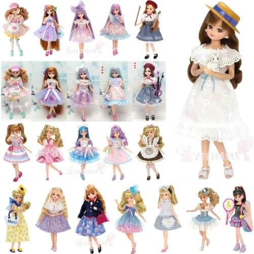 Licca Lica Doll Simulation Doll Princess Lijia Girls Toy Blyth Little Doll Gift Baby Doll Toy