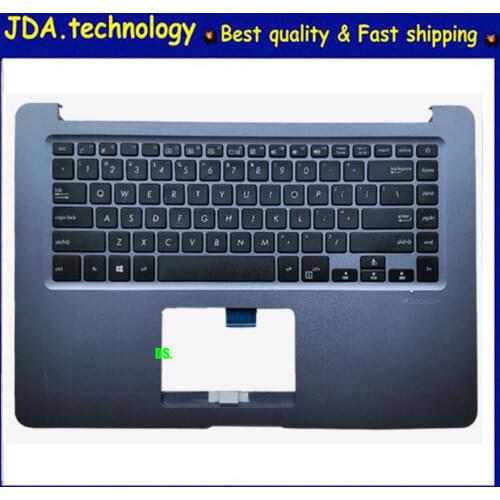 MEIARROW 96%New for ASUS VivoBook 15 K510 K510U palmrest US keyboard upper cover Gray