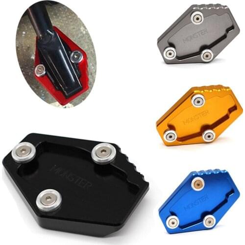 Motorcycle accessories left foot support bracket extension pad for Ducati Monster 795 796 821 1200 1200S Multistrada 1200 1200S