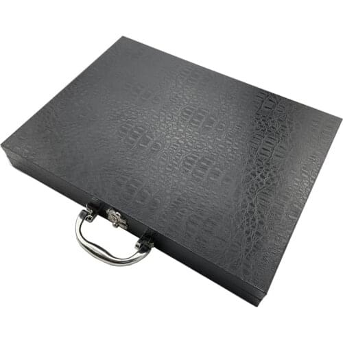 Dinnerware Set High Quality 4 Color Empty Wooden Box Tableware Gift Box Red Box Can Hold 24Pieces or 16Pieces of Drop Shipping