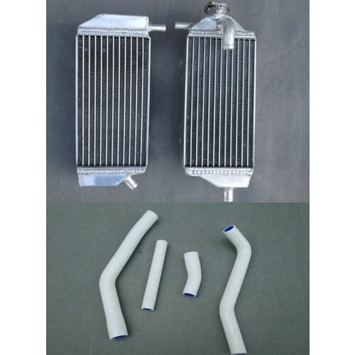 NEW ALUMINUM RADIATOR + hose FOR YAMAHA YZ450F YZF450 YZ 450F 2014 2015 2016 L&R YZF 450 15 16 14