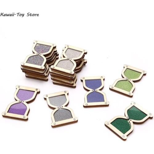 Montessori Educational Wooden Hourglass Plate Puzzle Game Toys Gift Children Puzzles Circus Busy Drawing Board