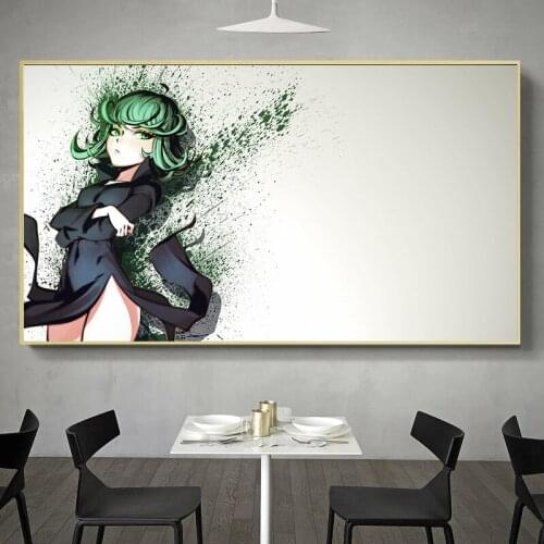 One Punch Man Anime Manga Wall Art Print Decor Poster,20 x 28 Inches,No Frame