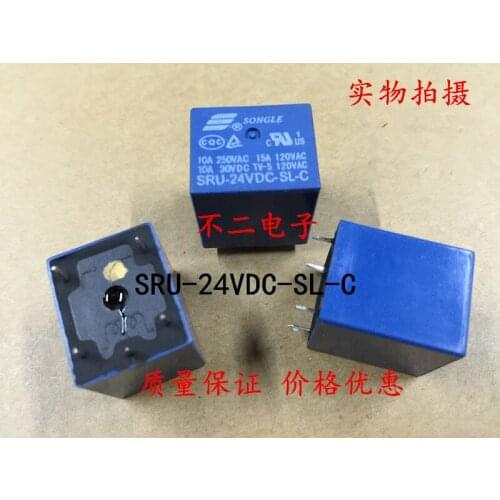 Relay SRU-24VDC-SL-C 5-pin set of conversion T70 10A250V