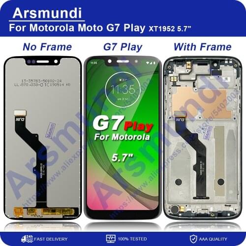 5.7" For Motorola Moto G7 Play G7Play LCD Display Touch Screen Digitizer Assembly Replacement Parts LCDs + Tools