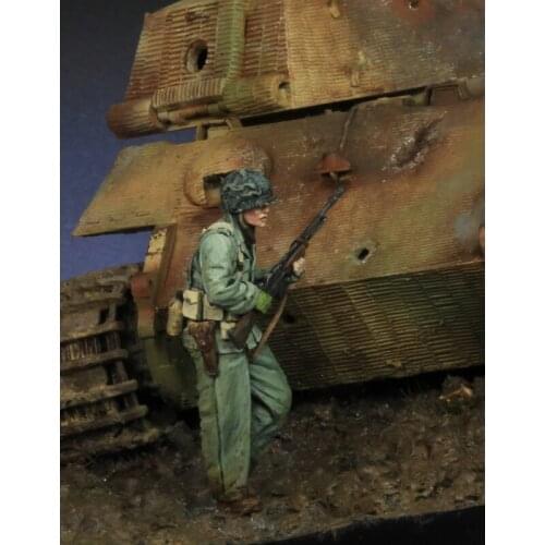 1/35 Resin Figure Model kits us Unassambled Unpainted C658