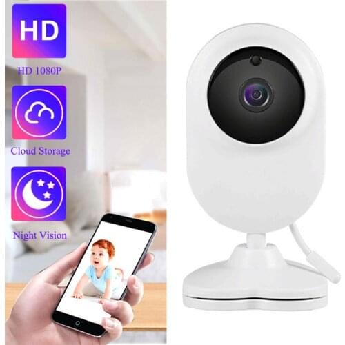 1080P 2MP Camera Ultra-clear Infrared Night Vision Baby Monitor Indoor Mini Surveillance CCTV Wireless WiFi Home Security Camera