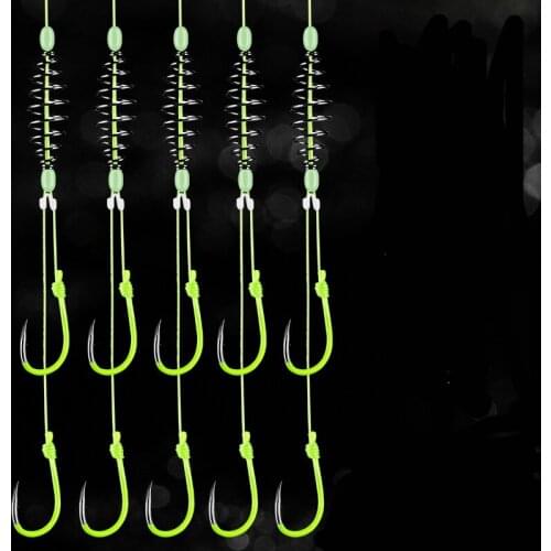 5PCS New Style Fishing Hooks Set Flexhead Pike Jig Head Hooks Sea Fishing Hook Jigging Hook