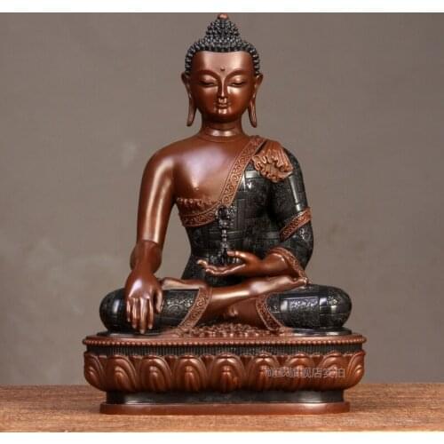 Asia Buddhism Nepal Thailand Tibet temple high grade Buddha statue HOME bless safe health good luck Mitukpa TathagataBuddha
