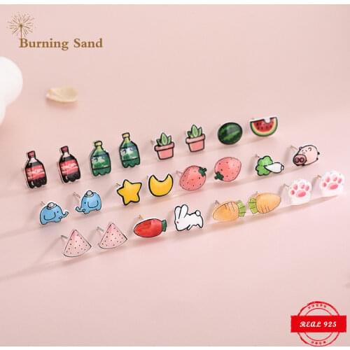 Детские серьги BURNING SAND China At AliExpress