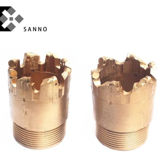Coal mining bit pdc drill bits 75mm- 133mm diamond coring bit for break pebble, rock well & exploration machine of drilling hole