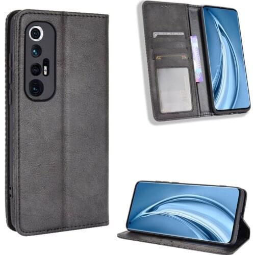For Xiaomi Mi 10S Case Luxury Flip PU Leather Wallet Magnetic Adsorption Case For Xiaomi Mi 10S 10 S Mi10S Phone Bags