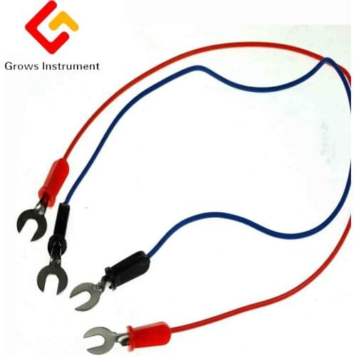 Physical wire U shaped plug connection fork U fork laboratory electrical circuit connection line teaching instrument
