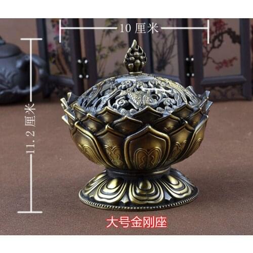 Lotus auspicious lotus -type fire for incense smoke incense smoke vaporizer plate for powder tuba,Tantric