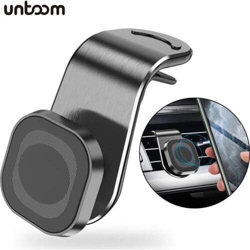 Magnetic Phone Holder in Car Universal Car Air Vent Magnet Mount Car Smartphone Stand GPS Support For iPhone 12 Xiaomi Samsung