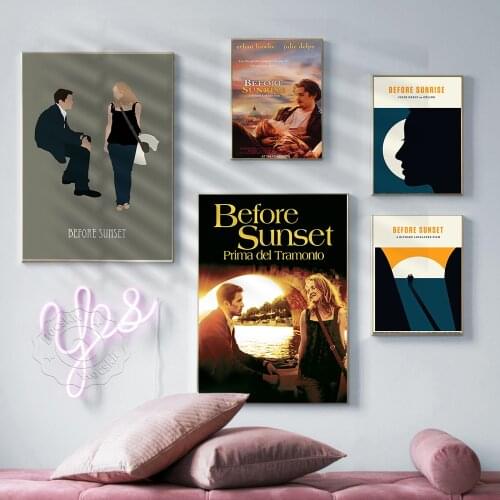 Movie Before Sunrise Poster, Wall Stickers, Before Sunrise Prints Poster, Star Poster, Wall Picture, Bar Pub Club, Home Decor